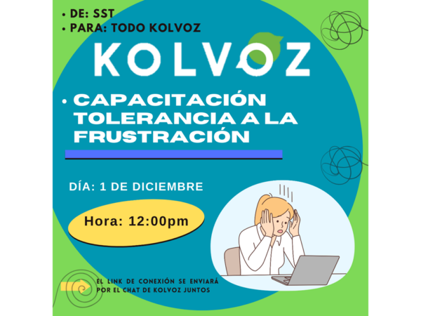 Capacitación tolerancia a la frustración