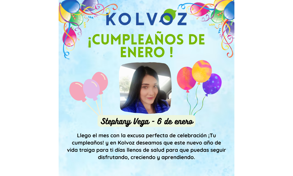 CUMPLEAÑOS ENERO