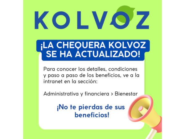 ACTUALIZACIÓN CHEQUERA KOLVOZ 2024
