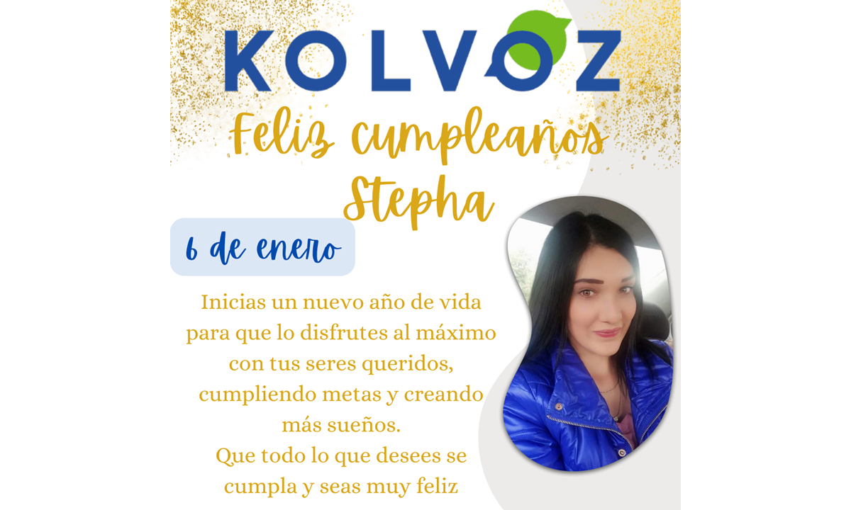¡FELIZ CUMPLEAÑOS!