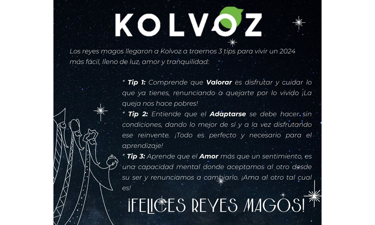 ¡FELIZ 6 DE REYES!