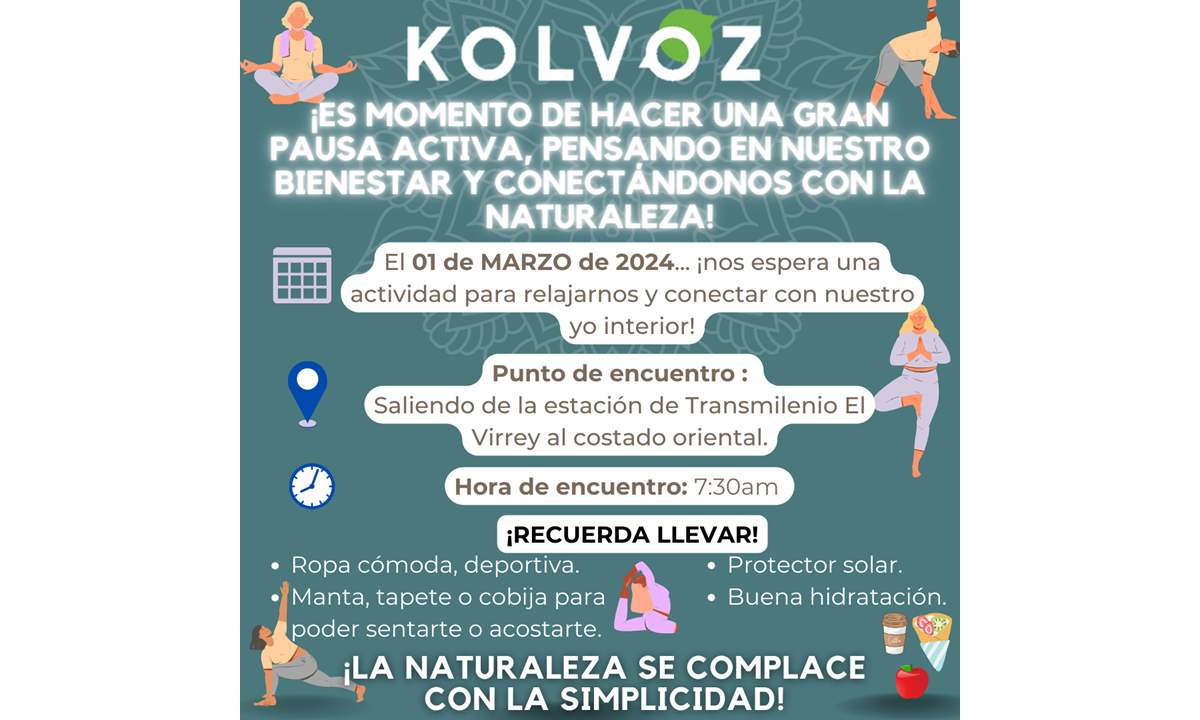 ENCUENTRO MARZO “¡CONECTÁTE CON TU YO INTERIOR Y LA NATURALEZA!”