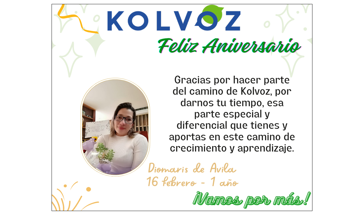 Aniversario Kolvoz