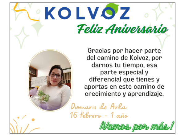 Aniversario Kolvoz