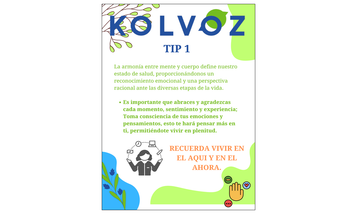 Tip 1 “Sánate desde la mente”