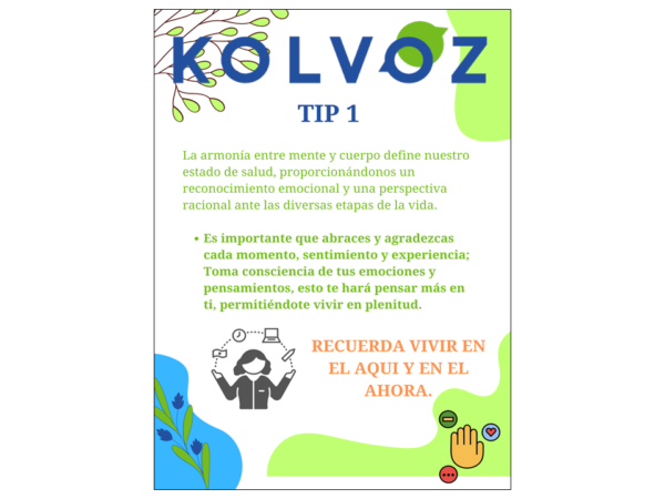Tip 1 “Sánate desde la mente”