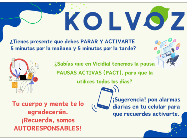 PAUSAS ACTIVAS