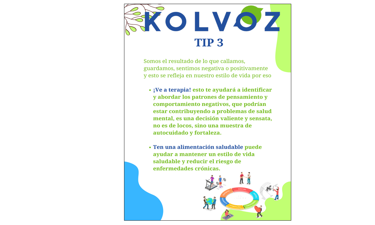 TIP 3 “SÁNATE DESDE LA MENTE”