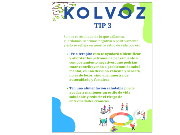 TIP 3 “SÁNATE DESDE LA MENTE”