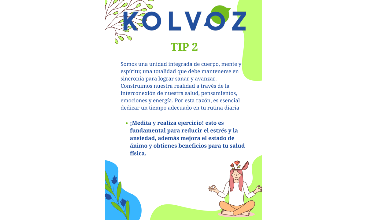 TIP 2 “SÁNATE DESDE LA MENTE”