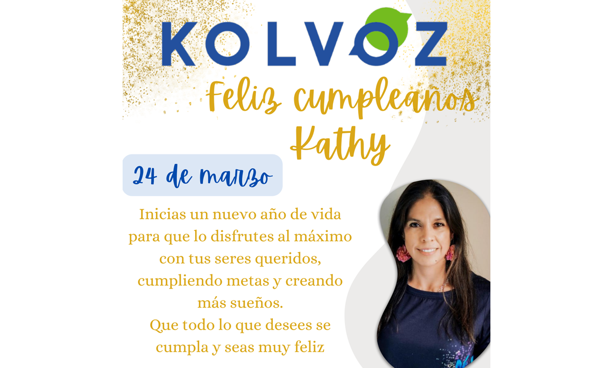 ¡FELIZ CUMPLEAÑOS!