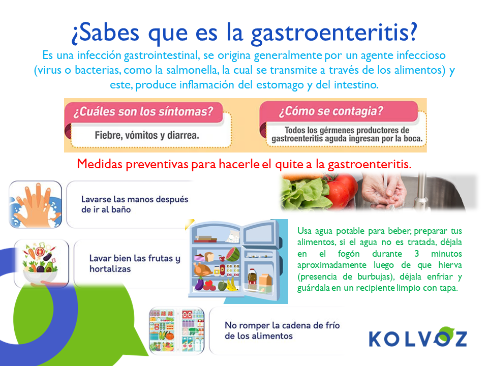 ¡CUIDATE! – GASTROENTERITIS