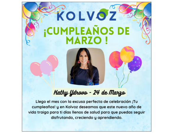 CUMPLEAÑOS MARZO