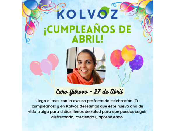 CUMPLEAÑOS ABRIL