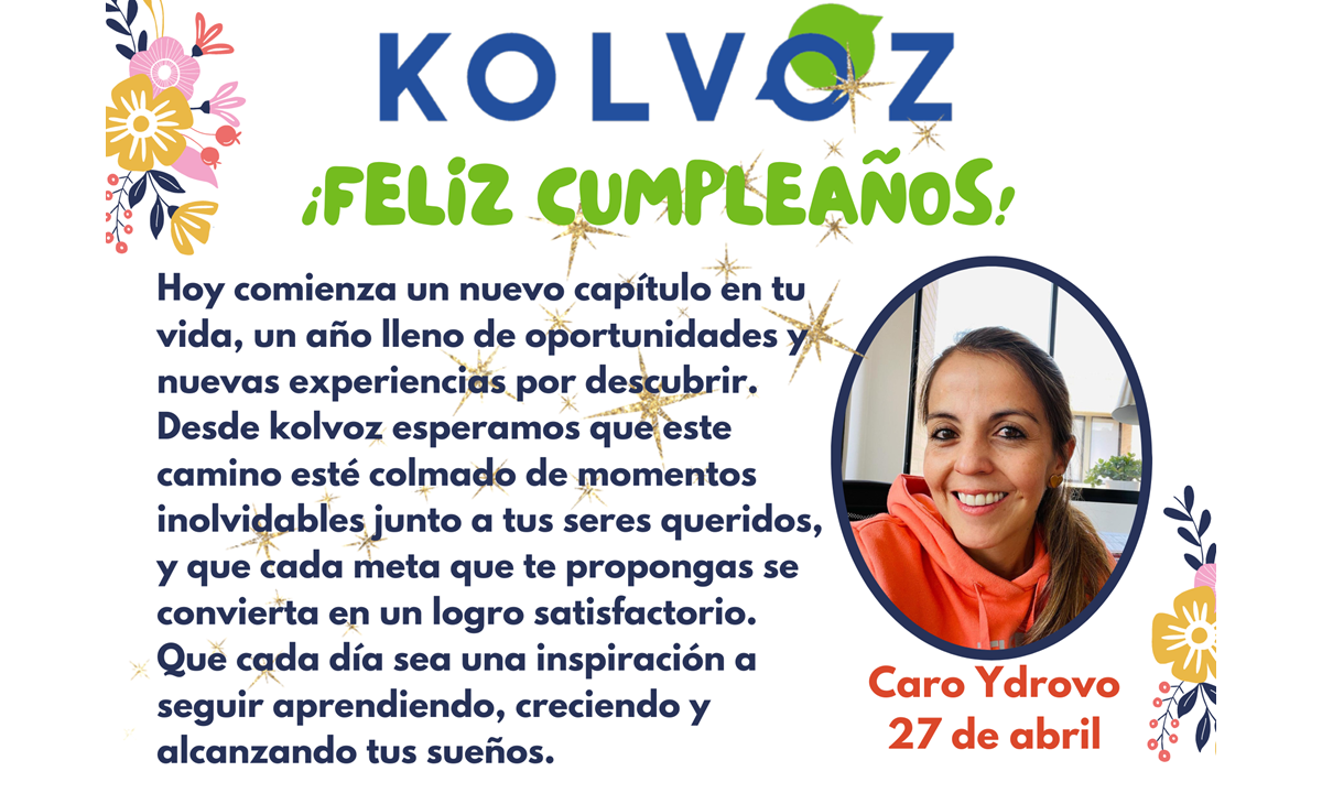 ¡Feliz cumpleaños!