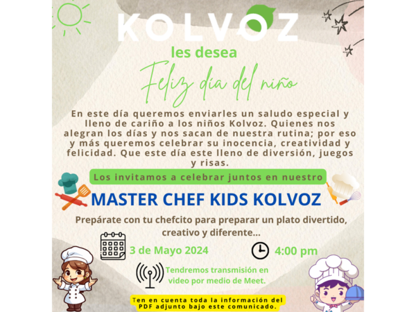 Feliz día del niño + Invitación
