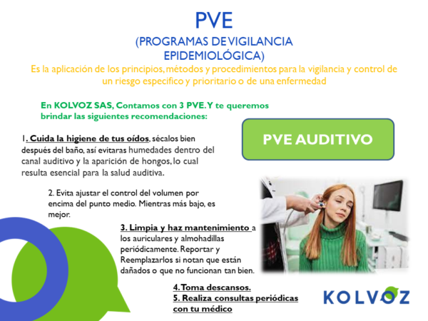 PROGRAMA DE VIGILANCIA EPIDEMIOLOGICO AUDITIVO