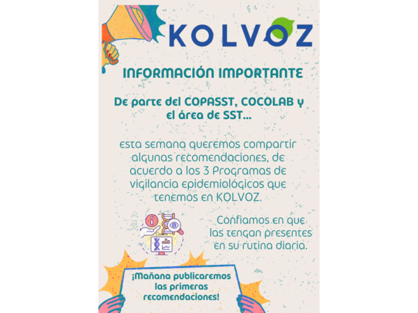 ANUNCIO PROGRAMA DE VIGILANCIA EPIDEMIOLOGICO