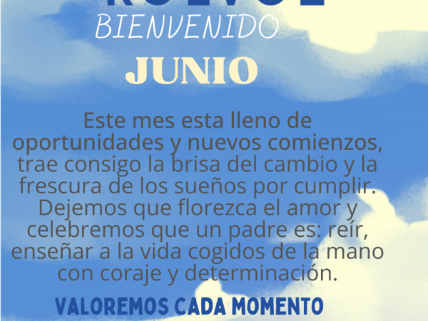Bienvenido Junio
