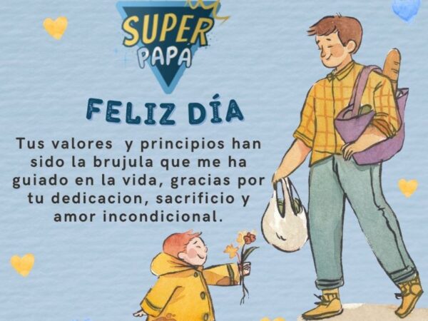 ¡Feliz día del Padre!