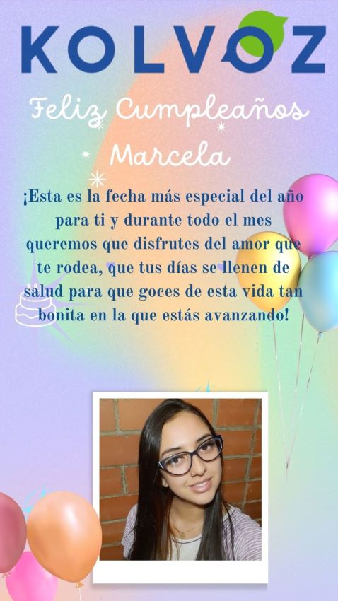 Cumpleaños Marcela