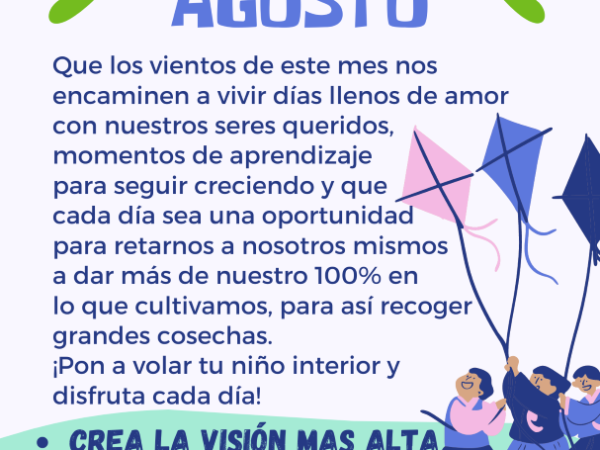 Bienvenido Agosto