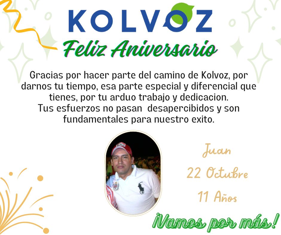Aniversario Kolvoz