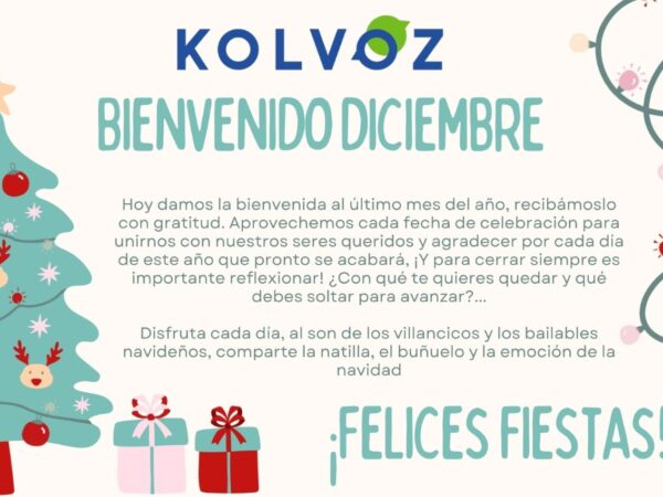 Bienvenida Diciembre