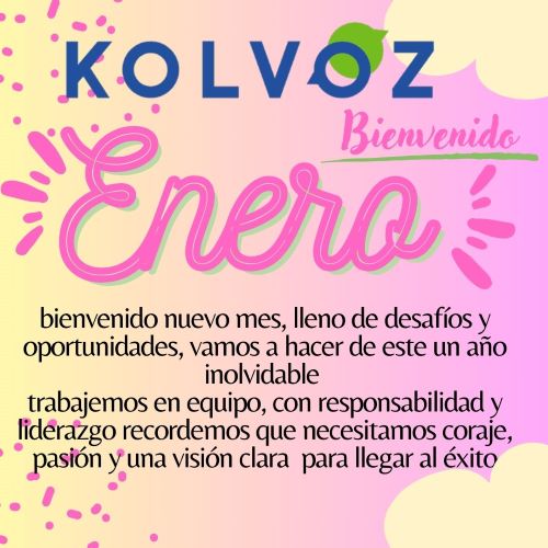 Bienvenido Enero